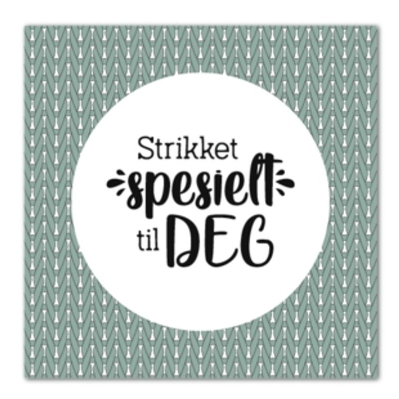 Kort - Strikket spesielt til deg