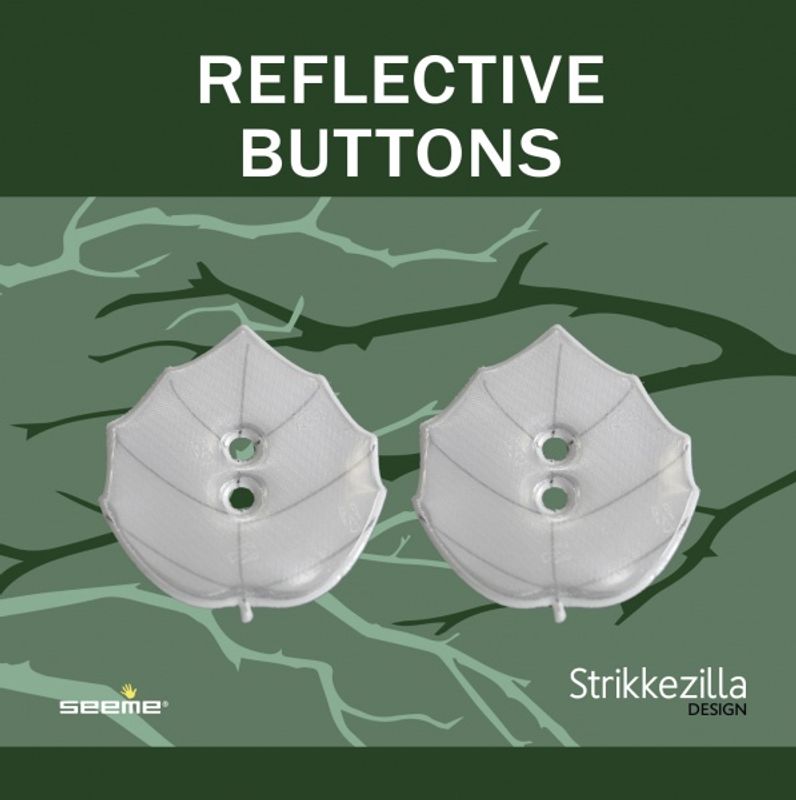 Strikkezilla Refleksknapper Hasselblad