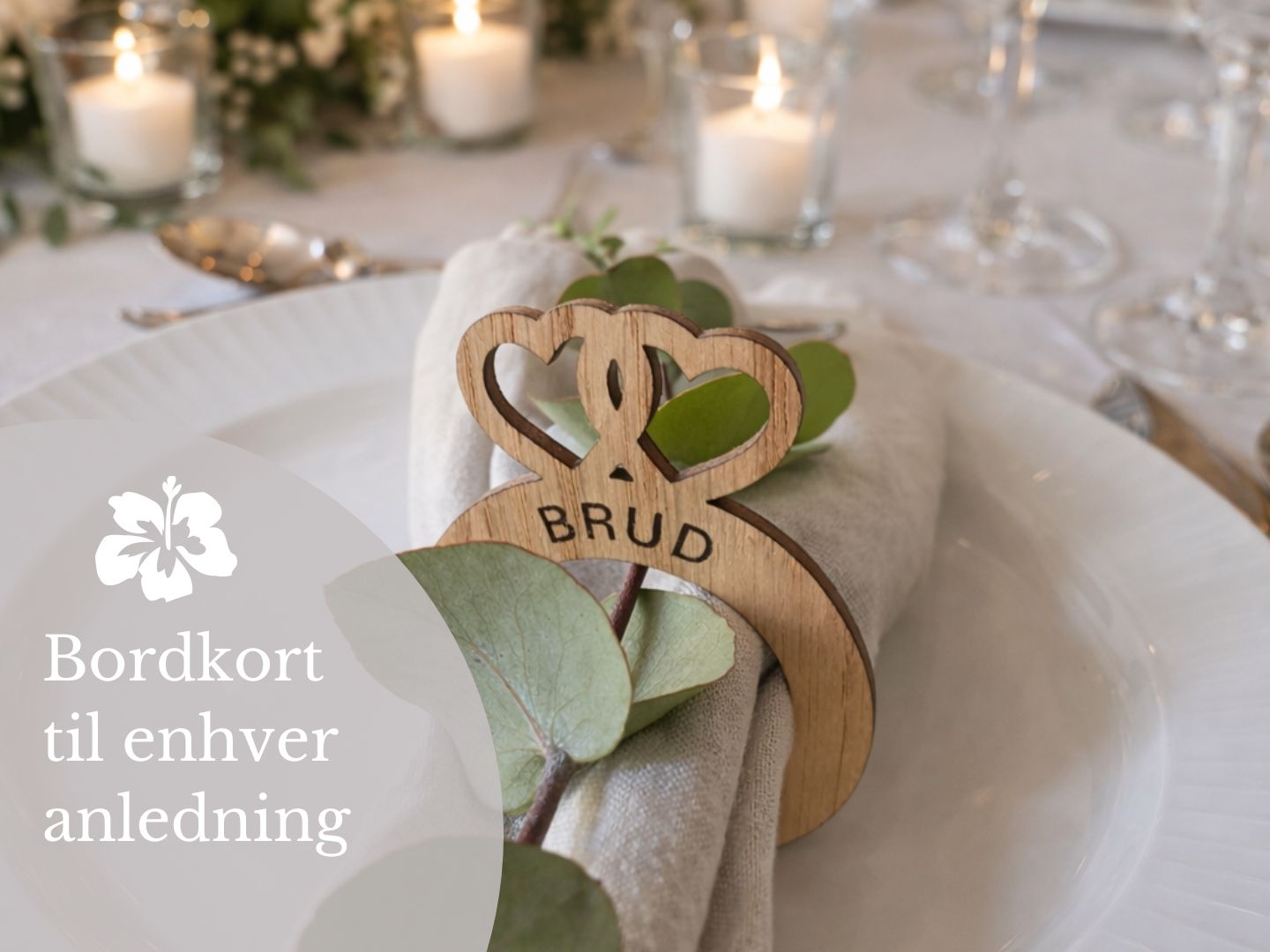 Bordkort, konfirmasjon og bryllup