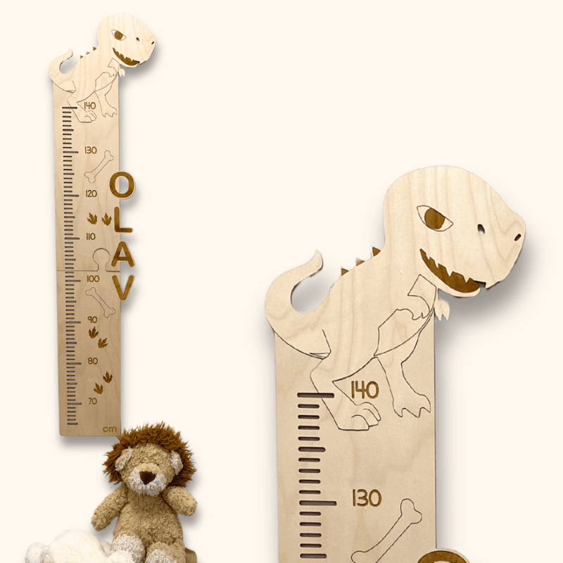 Høydemåler med navn - Dinosaur