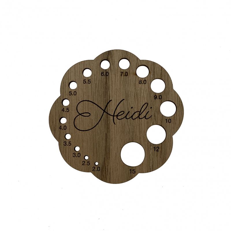 Pinnemåler med eget navn/logo