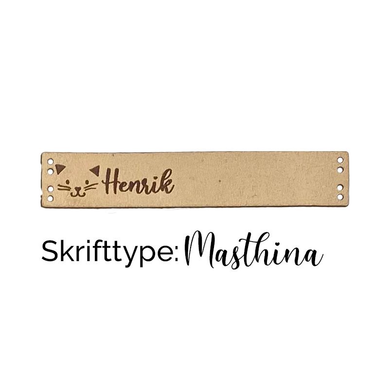 Skinnlapper med hull rundt hele